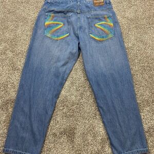 Evolution‎ in Design Jeans mens 41X32 Embroidered vintage y2k skater punk hiphop